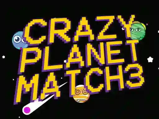 Játék Crazy Planet Match 3 online
