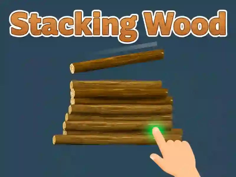 Játék Stacking Wood online