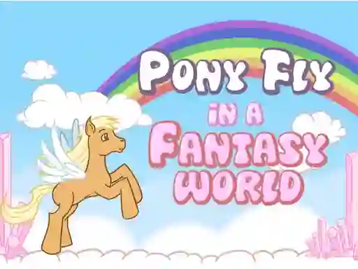 Játék Pony fly in a fantasy world online