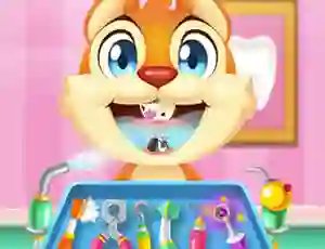 Játék Crazy Animals Dentist online