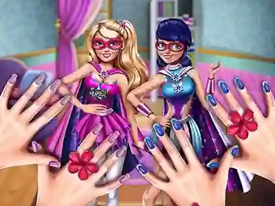 Játék Princess Superheroes: Beauty Salon online