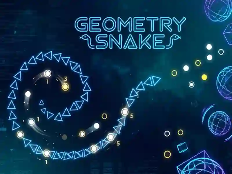 Játék Geometry Snake online
