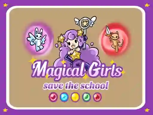 Játék Magical Girls Save the School online
