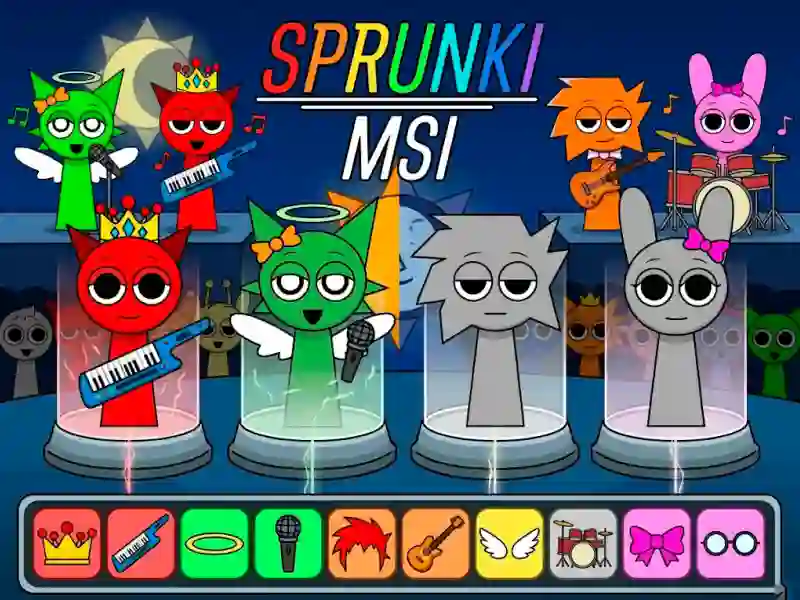 Játék Sprunki.MSI online
