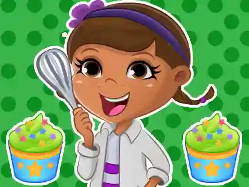 Játék Dottie Doc Mcstuffins Cupcake Maker online