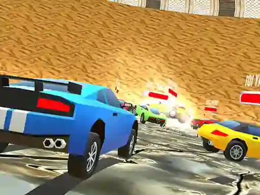 Játék Low Poly Smash Cars online