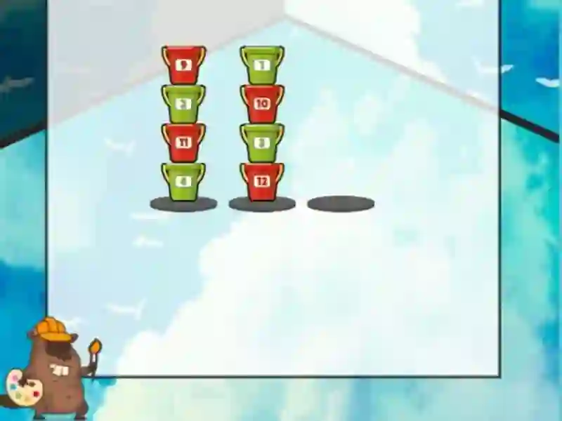 Játék Sort Buckets online