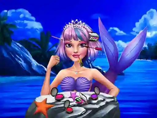 Játék Mermaid Princess New Makeup online