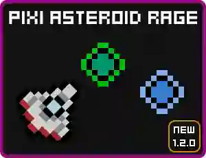 Játék Pixi Asteroid Rage online