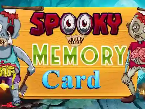 Játék Spooky Memory Card online