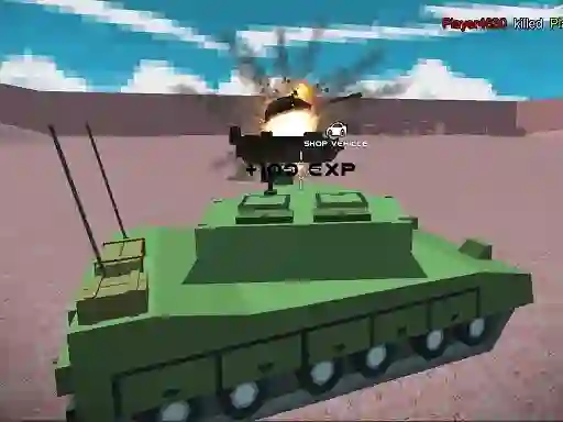 Játék Helicopter and Tank Battle Desert Storm Multiplayer online