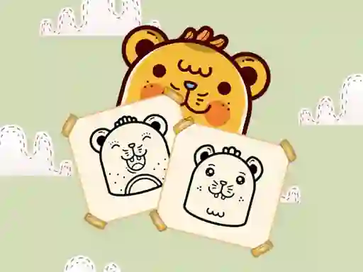 Játék Happy Hamster Coloring online