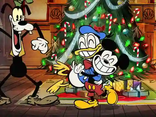 Játék Preparing Mickey For Christmas Match 3 online