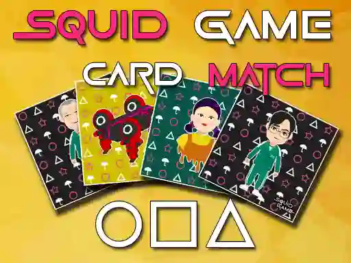 Játék Squid Game Memory Card Match online