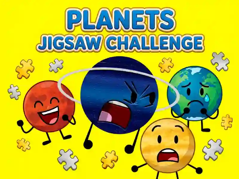 Játék Planets Jigsaw Challenge online