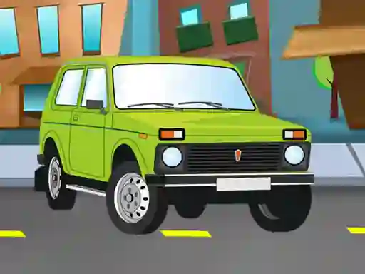 Játék Russian Cars Differences online