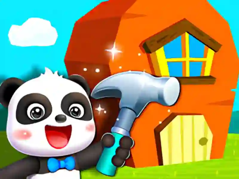 Játék Baby Panda House Design online