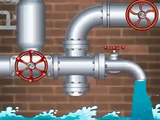 Játék Plumber Pipes 2D online