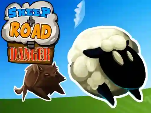 Játék Sheep + Road u003d Danger online