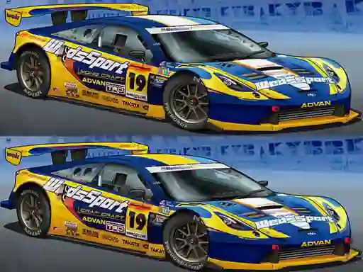 Játék Spot Differences: Race Car online