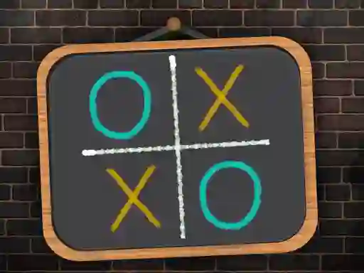 Játék Tic Tac Toe blackboard online