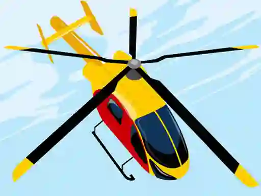 Játék Dangerous Helicopter Jigsaw online