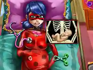 Játék Pregnant Dotted Girl Emergency online