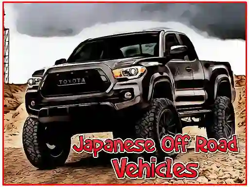Játék Japanese Off Road Vehicles online