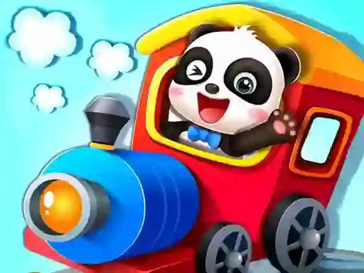 Játék Baby Panda Train Driver online