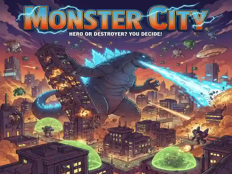 Játék Monster City online