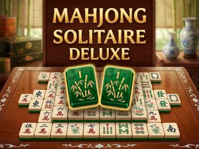 Játék Mahjong Solitaire Deluxe online