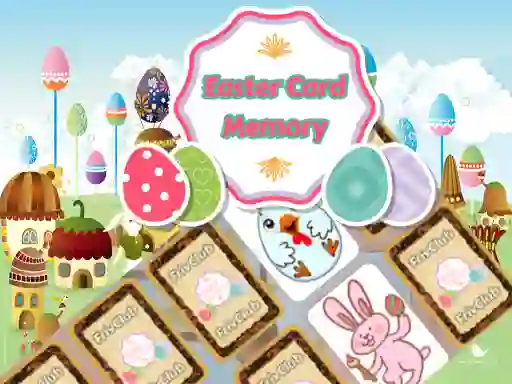 Játék Easter Card Memory online