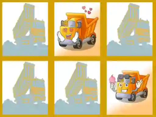 Játék Dump trucks memory online