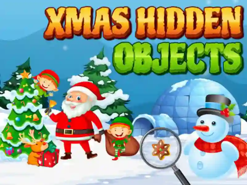 Játék Xmas hidden objects online
