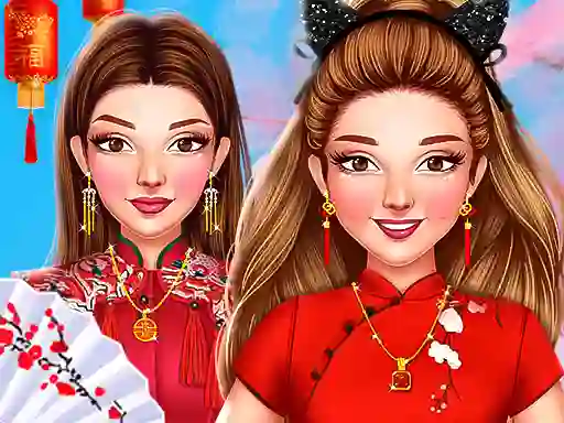 Játék Celebrity Chinese New Year Look online