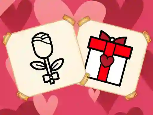 Játék Valentine Present Coloring online