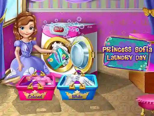 Játék Young Princess Laundry Day online