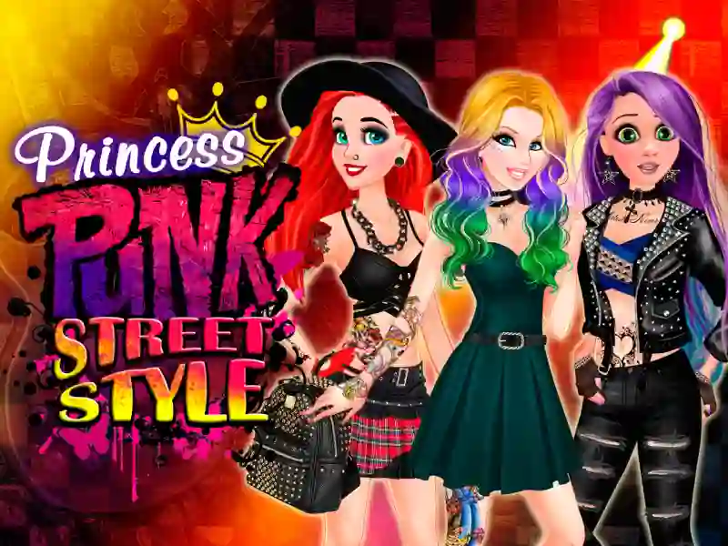 Játék Princess Punk Street Style online