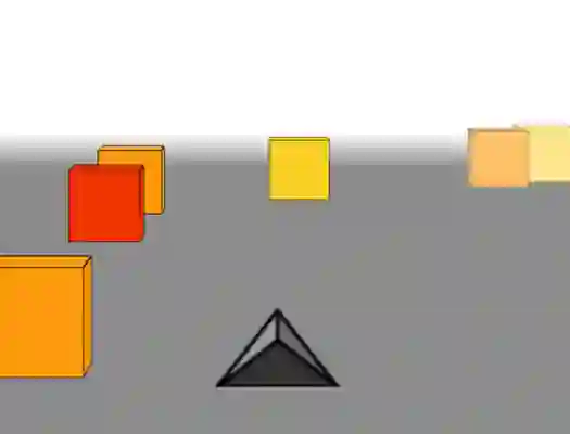 Játék Cubefield online