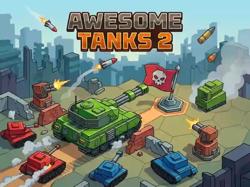 Játék Awesome Tanks 2 online