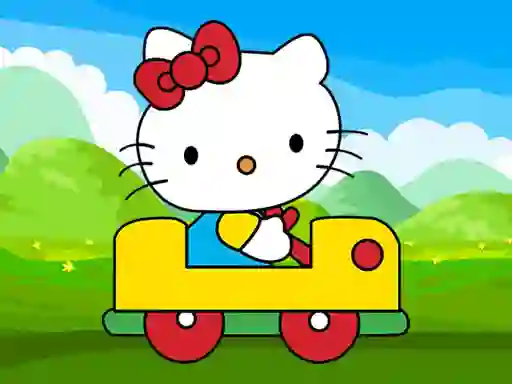 Játék Cute Kitty Car Jigsaw online