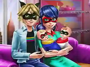 Játék Dotted Girl Family Day online