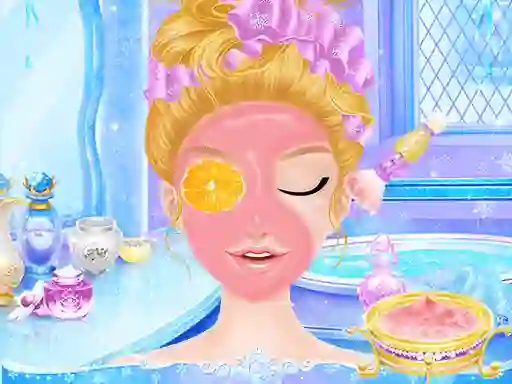 Játék Princess Salon Frozen Party online
