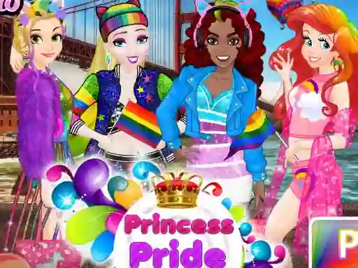Játék Princess Pride Day online