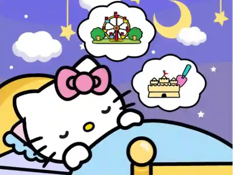 Játék Hello Kitty Good Night online
