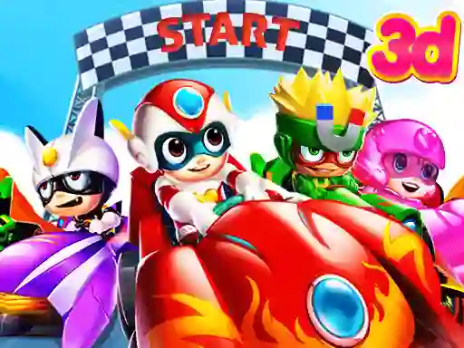 Játék Cartoon Racing 3D online