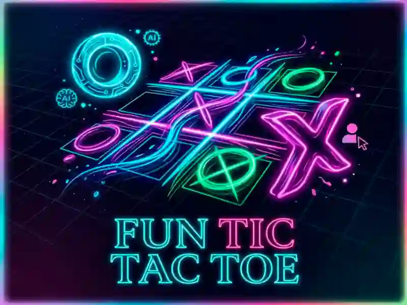 Játék Fun Tic Tac Toe online