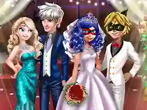 Játék Ladybug Wedding Royal Guests online
