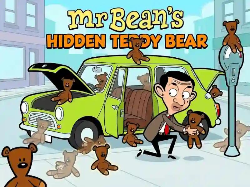 Játék Mr Bean Car Hidden Teddy Bear online