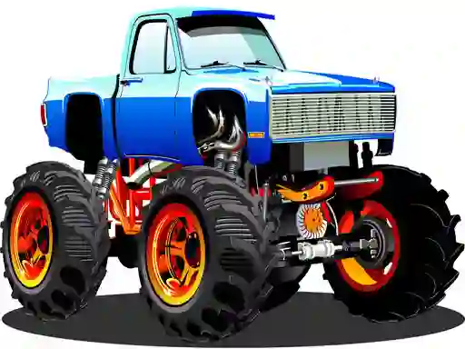 Játék Monster Truck Puzzle online